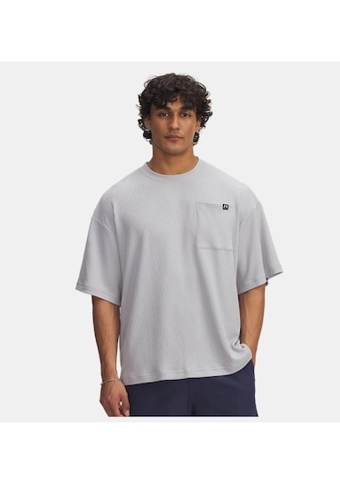 Ua Rival Waffle Crew Erkek Tişört 1383106 1383106 011 011