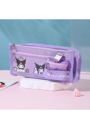 Aurora Mor Kulomiçok Fonksiyonlu Kalemçantası Mor