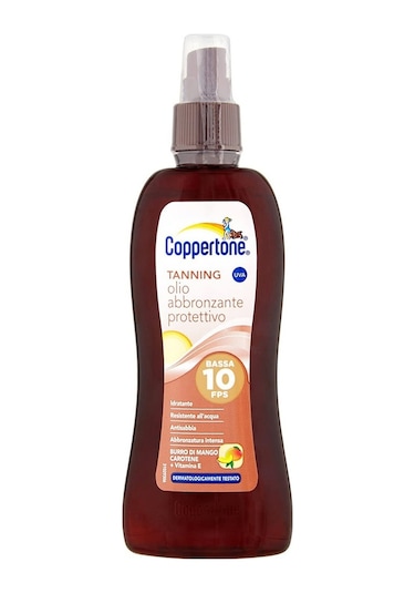 Coppertone Mango ve Havuçlu SPF 10 Bronzlaştırıcı Güneş Yağı 200 ML