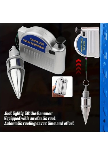 Hightower 19.7ft Otomatik Manyetik Çekmeli Çekül Hızlı Sabit İnşaat Dekorasyon Aleti