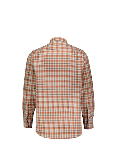 Finesuits Erkek Flanel Gömlek 2422204061.mlcr Kiremit