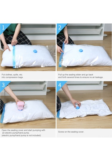 Yaleker Büyük Boy Şeffaf Vakumlu Saklama Torbası, Kalın Ve Geniş, 70x100 Cm, Tekli Ve Toplu Satış Diğer