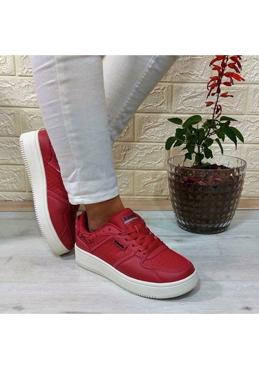 Kinetix Enner Pu Kiremit Comfort Fuspetli Atom Sneaker Spor Ayakkabı 001