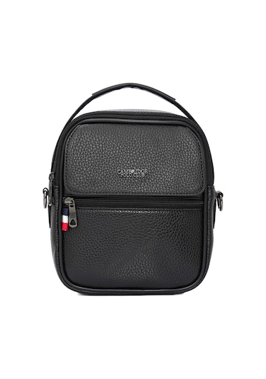 Cambridge Polo Club Siyah Suni Deri Erkek El Çantası - Plevr50132 Çok Renkli