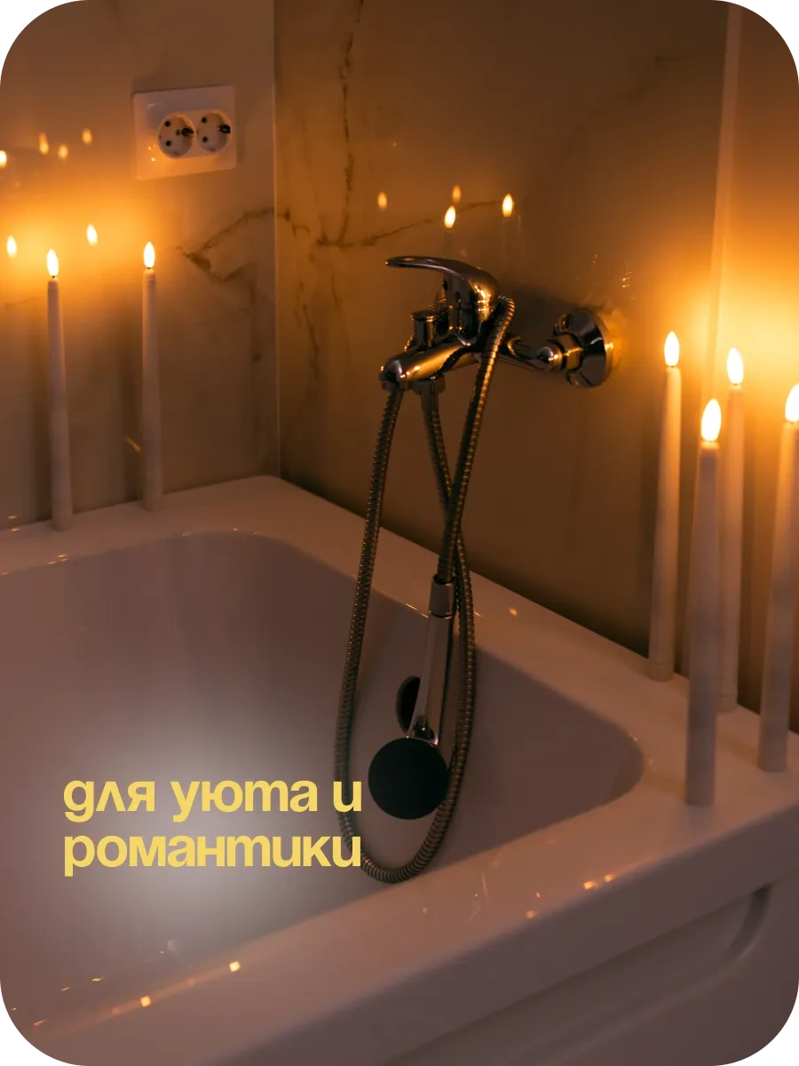 Domsadmarket Led Mum Seti 6 Adet, Masanız İçin Yanıp Sönük Mumlar 262140739 Beyaz