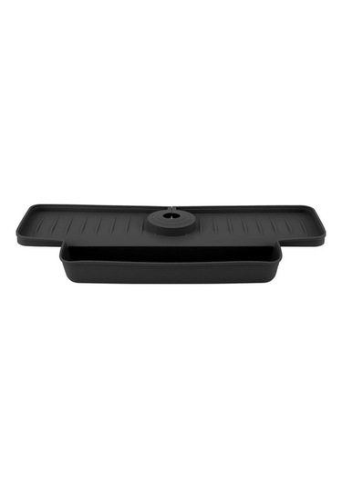 Tongxida Bosphorusboutique Tutucu Süzgeç Siyah Rafı Musluk Musluk Matı Kurutma Fonksiyonlu Mz Asil Siyah Asil Siyah