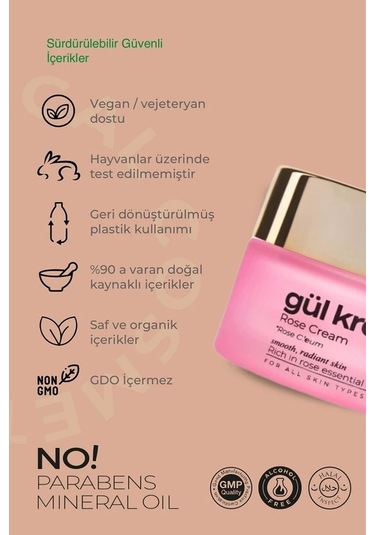 Greenlabel Gül Yağı Özlü Krem 30 ML