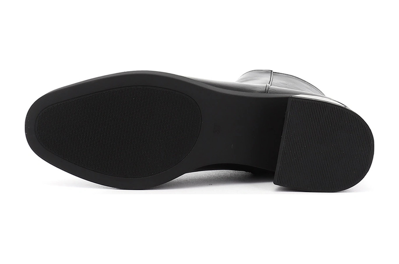 Gönderi R Kadın Siyah Fermuarlı Kalın Topuklu Bot Dkzb78837568 Siyah