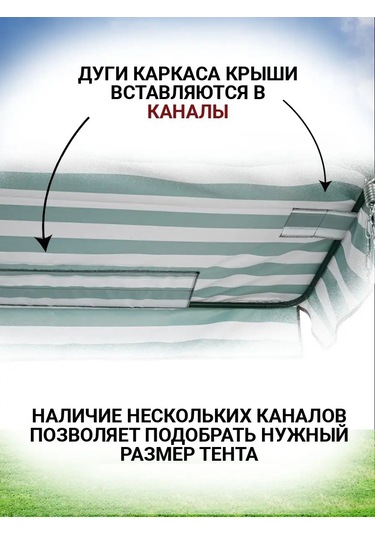 Sebo Evrensel Bahçe Hamakları İçin Çadır 144674111 Yeşil