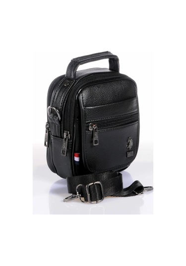 U.S. Polo Assn. Erkek Postacı Çantası - Siyah 8415 Siyah