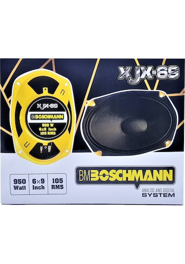 Boschmann Xjx-69 Oval Midrange 950w Yeni Seri XJX-69