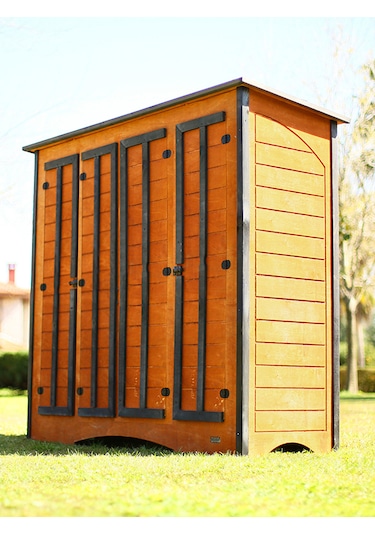 Mandu Ahşap Çok Amaçlı Xl Depolama Dolabı Ahşap