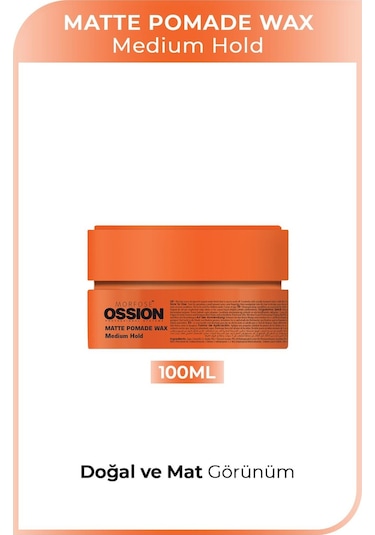 Morfose Ossion Matte Pomade Wax Medium Hold 100 ML
