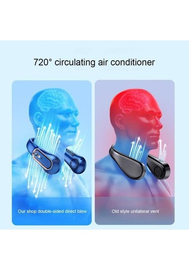 Taşınabilir Boyun Fan Asılı Hava Soğutucu Elektrikli Fanlar Bladeless Şarj Ed Ventilador Soğutma Fanları Boyun Vantilatör 56907333