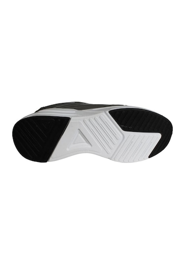 Jump Erkek Gri Siyah Kalın Taban Fileli Memory İç Taban Sneaker Spor Ayakkabı Gri