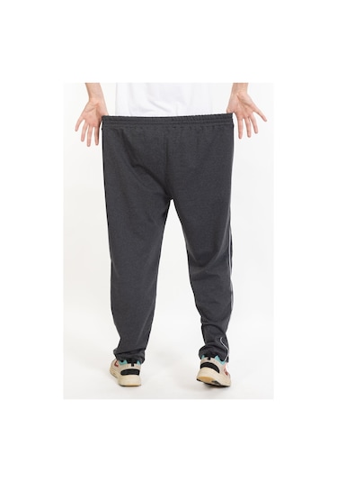 Büyük Beden Erkek Eşofman Altı Cepli Fermuarlı Blr-08- 1053