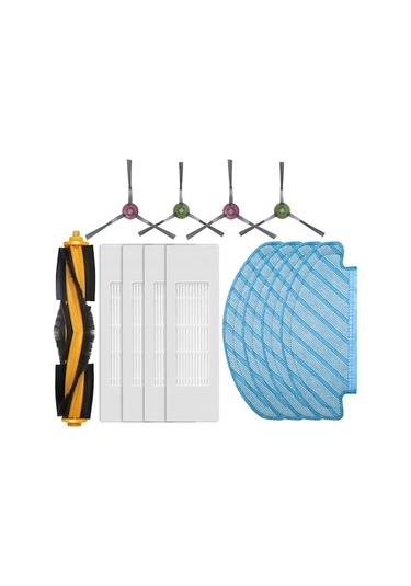 Flybuy Debot N10 Silindir Yan Fırça Hepa Filtre Paspas Bezleri İçin, Yeni