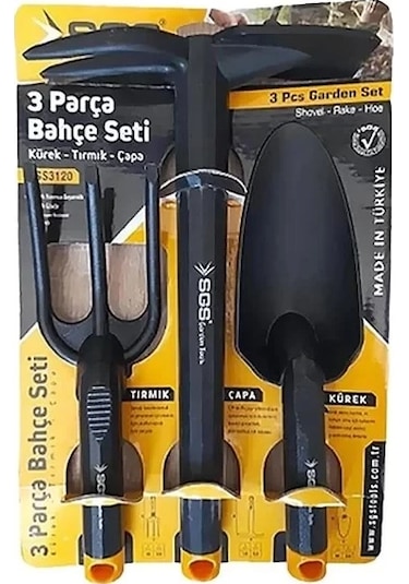 Sgs 3120 Bahçe Seti Kürek-tırmık-çapa