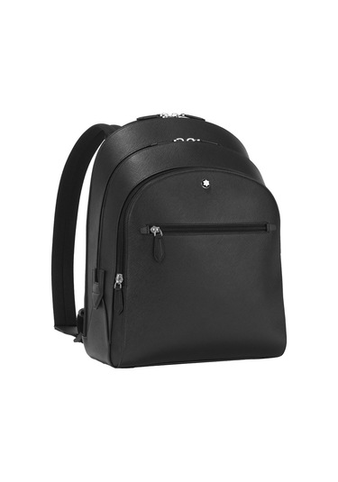 Montblanc Sartorial Medium 3 Bölmeli Sırt Çantası 130275 Siyah