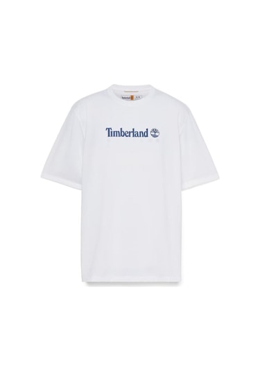 Timberland Erkek Tişört-tb0a5sfx1001 Beyaz