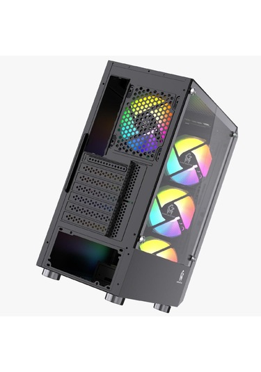 R14 Rainbow 4 Fanlı Atx Gaming Kasa 450w Psu