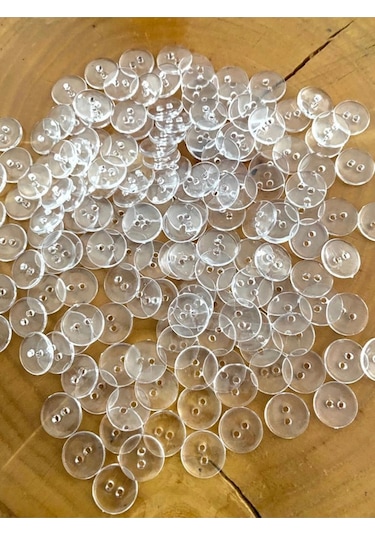 15 Mm Şeffaf Nevresim Düğmesi 50 Adet