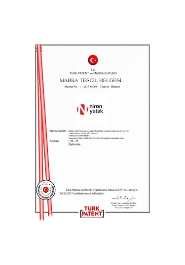 Nironyatak Çift Kişilik 200X200 Cm Yatak Full Ortopedik Sert Kare Yatak