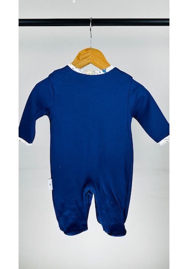 Aydedeli Çıtçıtlı Pamulu Bebek Tulum 001