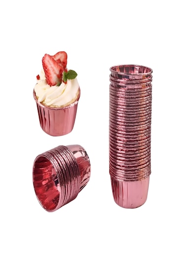 Muffin Kek Kalıbı 25 Adet Cupcake Kağıdı MOr