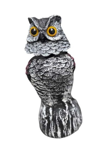 Pazly Suntek Stil-b İçin Dekoratif Baykuş Figürinleri - Balkon Ve Bahçe Süsü