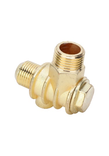 Symbee Zink Alaşımlı 4'lü Pnömatik Hava Kompresörü Geri Dönüş Engeli Valfi - Dahili Dişli Boru Parçaları Ve Araçlar