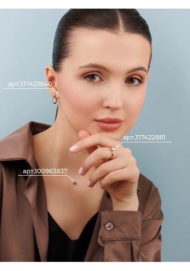 Veronika Jewelry Factory Misina Üzerinde Gümüş 925 Kolye Misinabancı 100963837 Altın