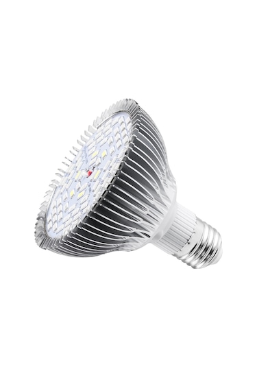 Geeroyoo E27 Led Bitki Büyüme Lambası 30w Tam Spektrum, 40 Led Işık Demeti İle Çiçek Ve Sebze Gelişimi, 85-265v Ev Ve Bahçe Kullanıma Uygun Diğer