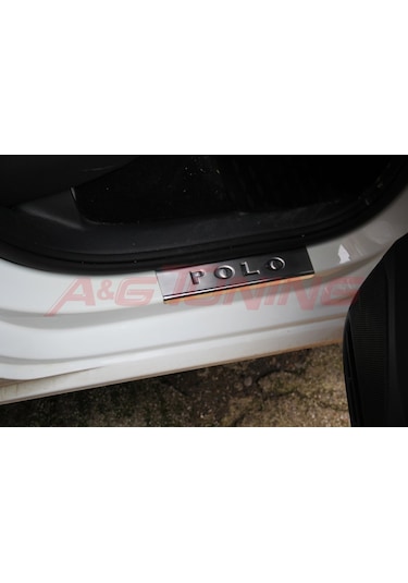 Volkswagen Polo 6R Krom Kapı Eşiği 2009 2017 4Kapı Paslanmaz Çeli N11.458