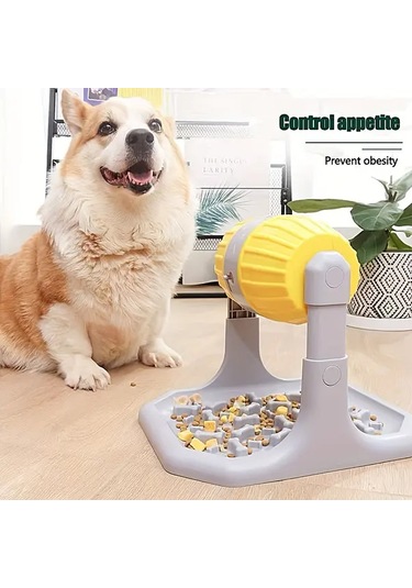 Userfriendly11 Yeşil Büyük Kapasiteli Köpek Besleme Oyuncağı Zihinsel Stimülasyon Ve Yavaş Yemek İçin