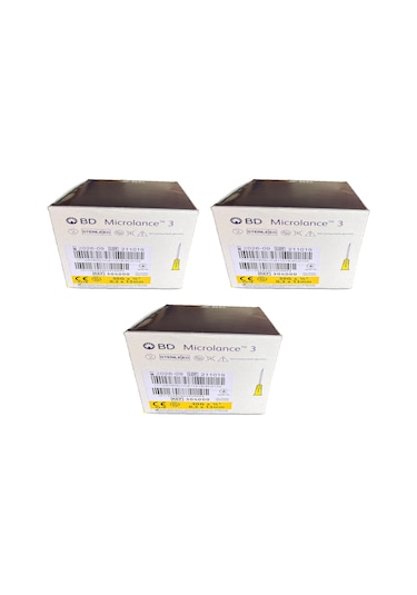 Bd Mıcrolance Mezoterapi Iğnesi 30g 0,3 X 13mm 3 Kutu (100 Adet)