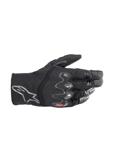 Alpinestars Hyde Xt Ds Wp Korumalı Motosiklet Eldiveni Siyah Siyah