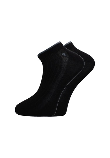 Erkek Patik Çok Renkli Pamuklu Çorap 4'lü Paket Çok Renkli