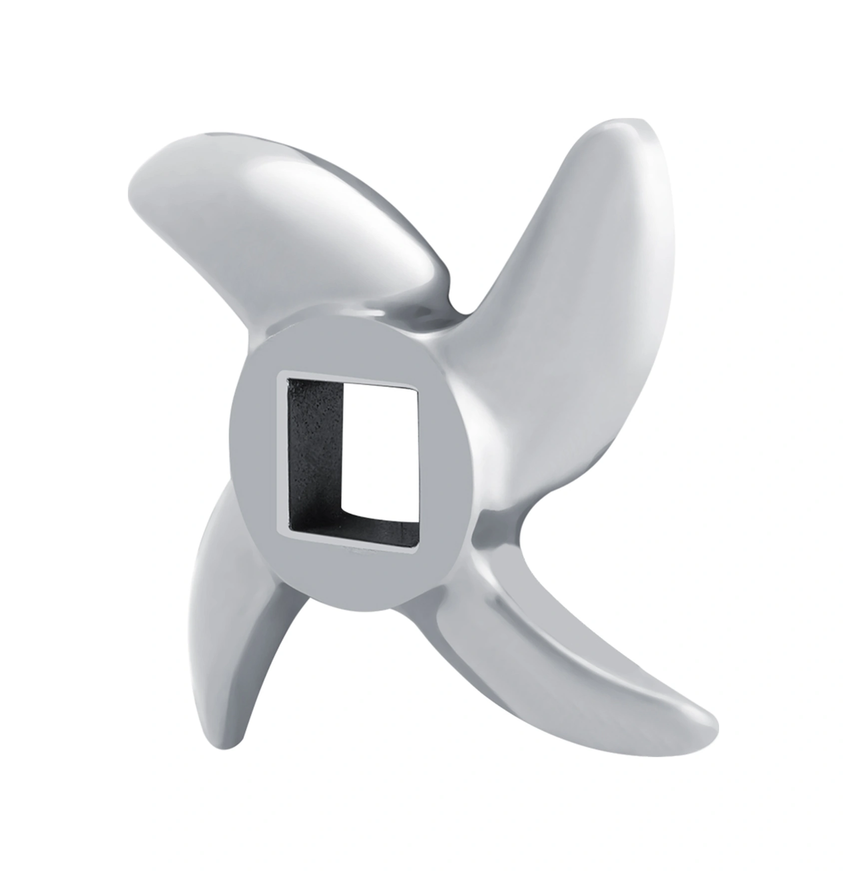 Hangfox 22 Paslanmaz Çelik Eğri Çapraz Bıçak - Et Değirmeni Tamiri Ve Yenileme Aksesuarı