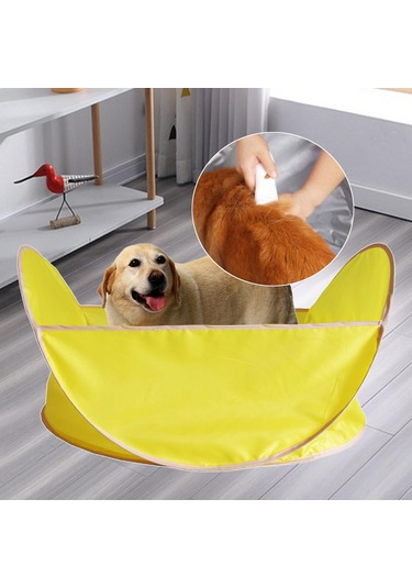 Homyl Köpekler Kediler Için Taşınabilir Pet Kesme Sarı Sarı