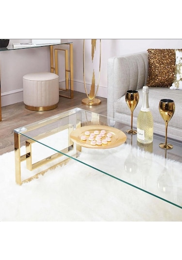 Laura Gold Orta Sehpa