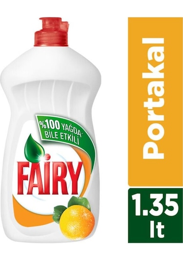 Fairy Portakal Sıvı Bulaşık Deterjanı 1350 ml