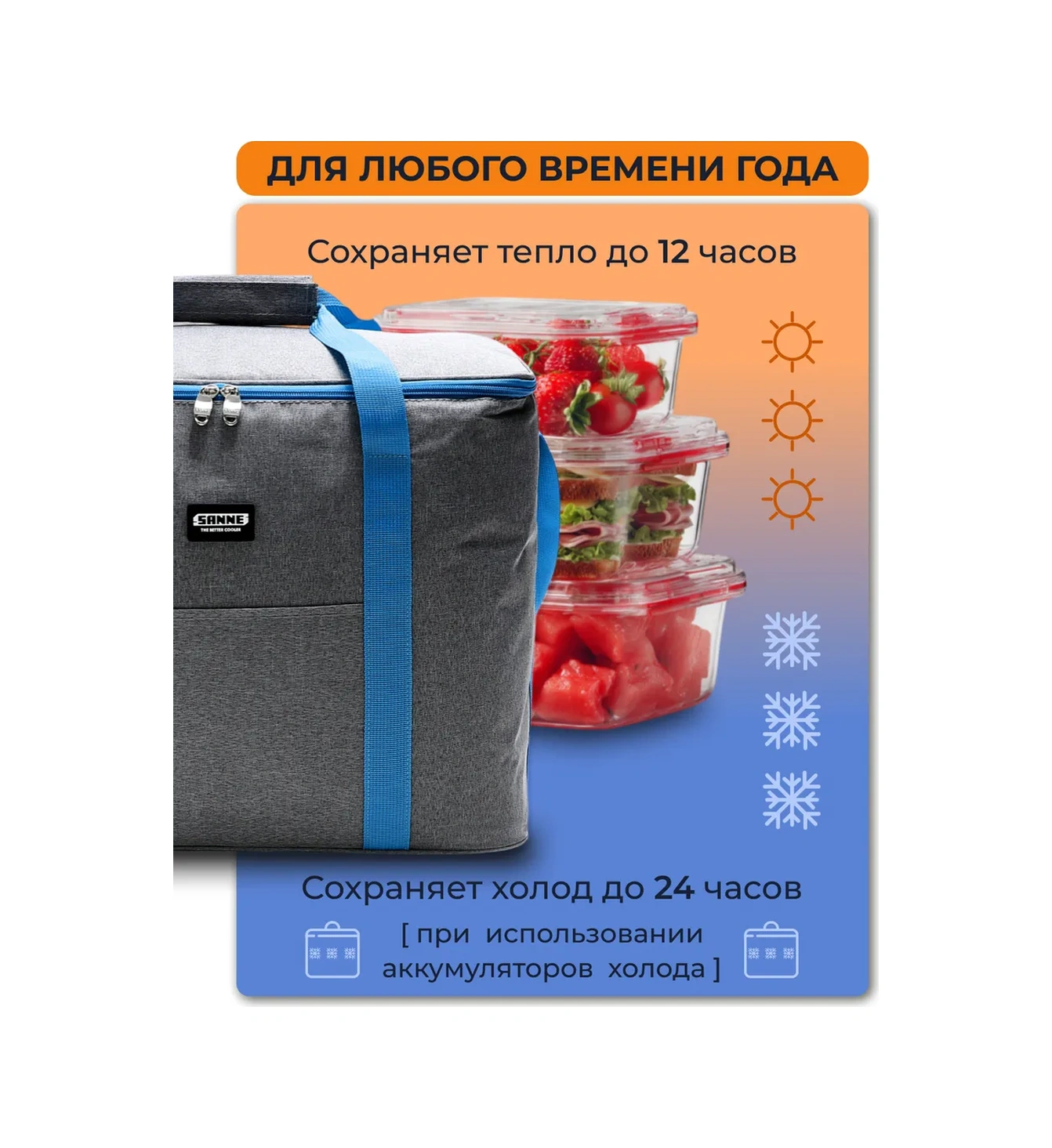 Okkıbag Termo Çantalı Soğutucu Çanta 423250109 Gri