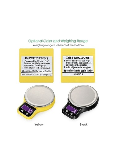 Ulzyvf Createtech Terazisi Terazisi Terazisi Platform Mutfak Mini Gıda Elektronik Siyah/ Siyah