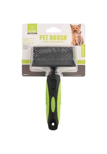 Nunbell İnce Telli Boncuk Uçlu Kedi Köpek Tarağı Küçük