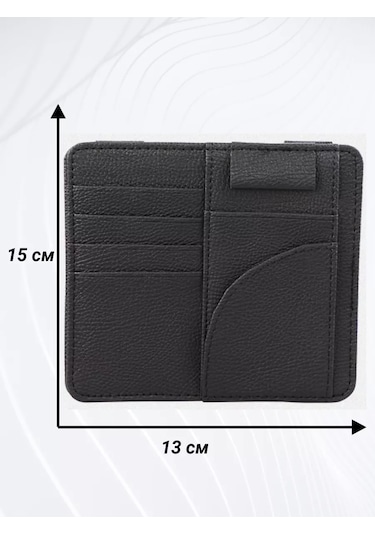 Niandahoome Güneşlik Organizatörü Kart Tutucu 215233075 Siyah