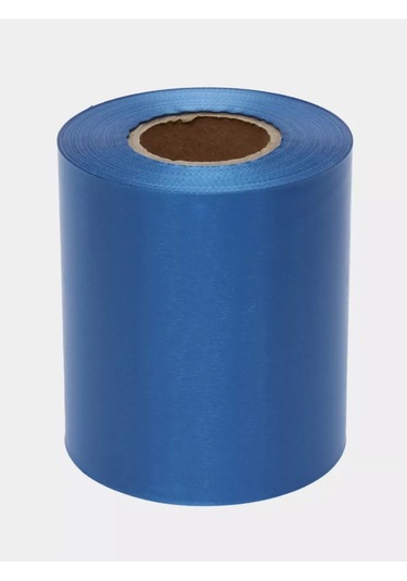 Omg Saten Kurdele Genişlik 10 Cm Mavi 100 Mm 194583213