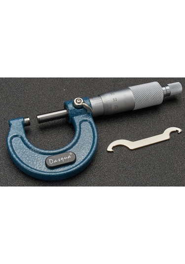 Dasqua 4111-8105 Mikrometre 0-25 Mm / 0.01 Mm