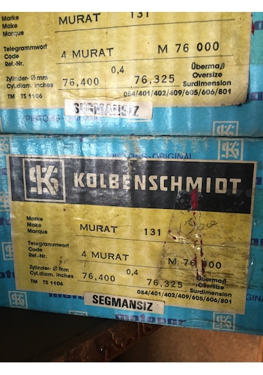 Pıston Tk 1300 Motor Std Murat 131 Serçe