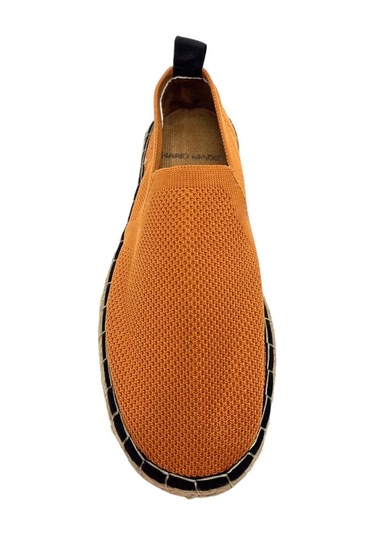 Unisex Turuncu Triko Espadril Turuncu